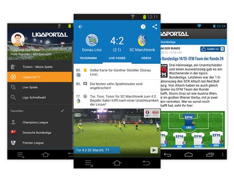Fußball apps für android